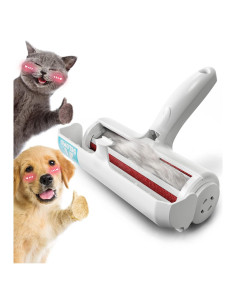 DELOMO Rodillo Removedor de Pelo de Mascota Reutilizable