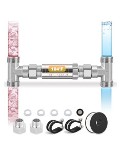 Válvula Sensor de Bypass Moonshan Acero Inoxidable 304 0.5"