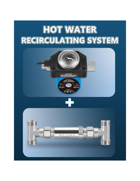 Válvula Sensor de Bypass Moonshan Acero Inoxidable 304 0.5"
