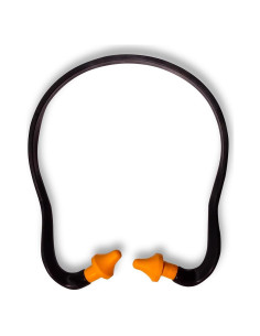 Tapones para oídos Radnor con banda, protección auditiva compacta