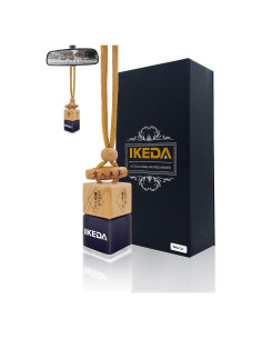 Ambientador Ikeda 10ml Aroma a Auto Nuevo - Difusor Colgante
