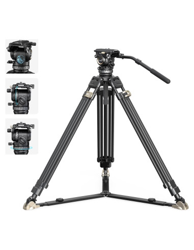 Trípode de Video SmallRig AD-Pro8 196 cm con Contrapeso