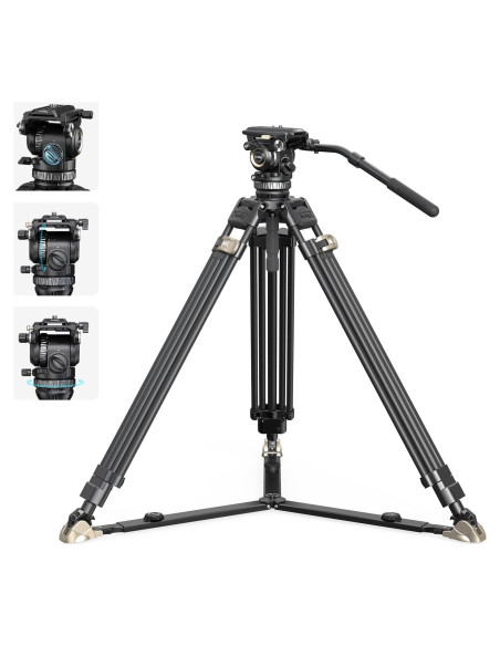 Trípode de Video SmallRig AD-Pro8 196 cm con Contrapeso
