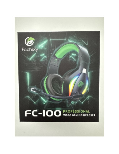Auriculares Gaming Fachixy FC-100 con Micrófono y RGB