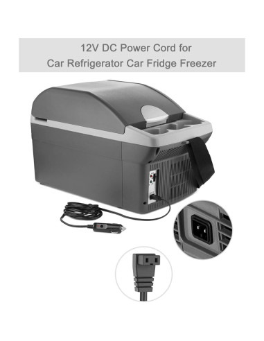 Cable de Alimentación 12V para Refrigerador de Coche XTD