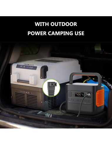 Cable de Alimentación 12V/24V CASIMY 2M para Refrigerador