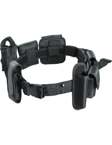 Cinturón Táctico Modular 10 en 1 Nylon 600D Ajustable