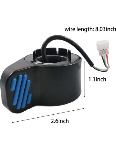 Acelerador MIMIRACLE para Scooter Eléctrico Ninebot ES1-ES5