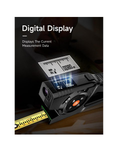 Cinta Métrica Digital Aicevoos 59.74m con Láser Verde 2