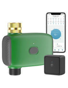 Temporizador de Riego WiFi UOUNE 20 Programaciones Verde