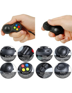 Juego de 7 Juguetes Antiestrés Kasdcvn para Alivio de Ansiedad 2