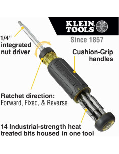 Destornillador de Trinquete 15-en-1 Klein Tools 32305 2