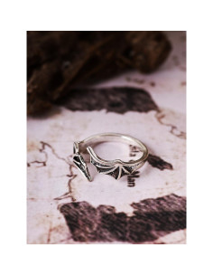 Anillo Ajustable Alas de Dragón Haquil Joyería Unisex 2