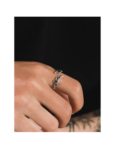 Anillo Ajustable Alas de Dragón Haquil Joyería Unisex