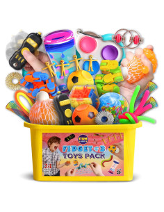 Paquete de Juguetes Antiestrés FunKidz para Niños 3 a 12 Años