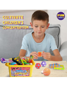 Paquete de Juguetes Antiestrés FunKidz para Niños 3 a 12 Años 2