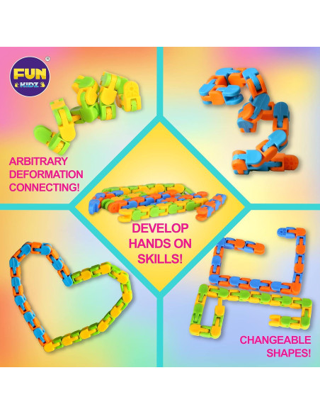 Paquete de Juguetes Antiestrés FunKidz para Niños 3 a 12 Años