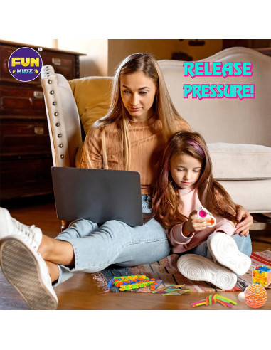 Paquete de Juguetes Antiestrés FunKidz para Niños 3 a 12 Años