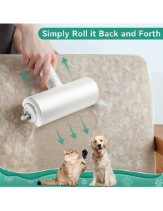 Removedor de Pelo de Mascotas Daintier 2024 Ecológico y Reutilizable 2