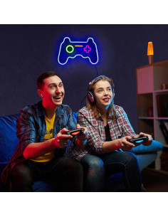 Cartel de Neón LED Evertine Controlador PS5 27.9x40.6cm 2