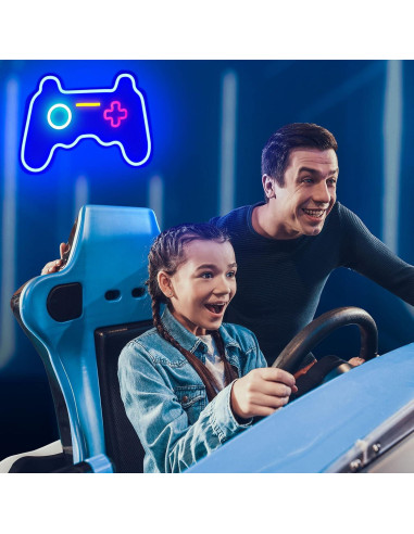 Cartel de Neón LED Evertine Controlador PS5 27.9x40.6cm