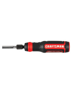 Destornillador eléctrico CRAFTSMAN 4V, 300 RPM, 6 puntas