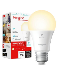 Bombilla Inteligente Sengled A19 WiFi 800 Lúmenes 9W Alexa