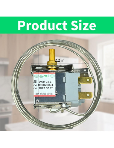 Termostato Universal Girrseft WPF24-L para Congelador 200cm