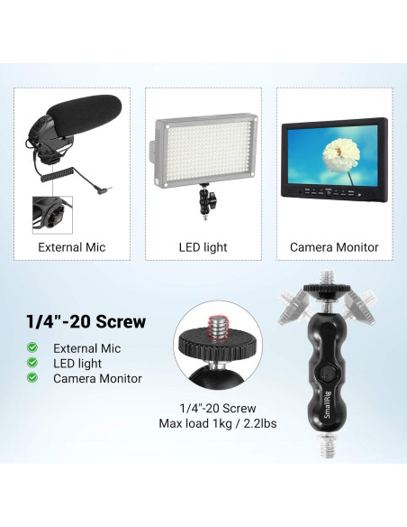 Brazo Mágico Universal SmallRig 2158 con Cabeza Esférica