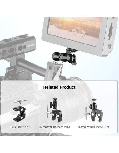 Brazo Mágico Universal SmallRig 2158 con Cabeza Esférica