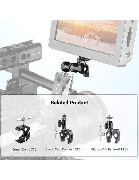 Brazo Mágico Universal SmallRig 2158 con Cabeza Esférica