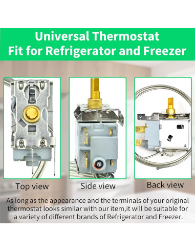 Termostato Universal Girrseft WPF24-L para Congelador 200cm