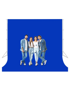 Fondo de Pantalla Azul Real Aimosen 3x3m para Fotografía