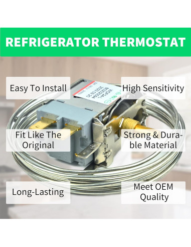 Termostato Universal Girrseft WPF24-L para Congelador 200cm