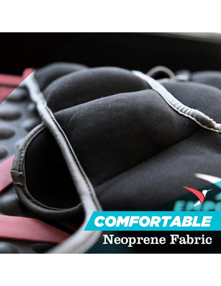 Chaleco con peso Empower para mujeres - 3,63 kg - Negro