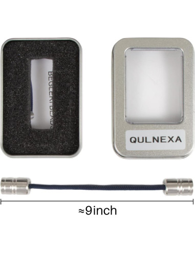 Begleri QULNEXA Juguete Fidget Acero Inoxidable 8.89x6.10cm