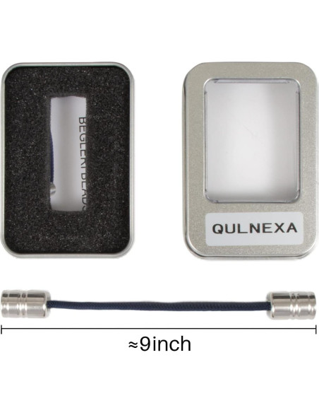 Begleri QULNEXA Juguete Fidget Acero Inoxidable 8.89x6.10cm