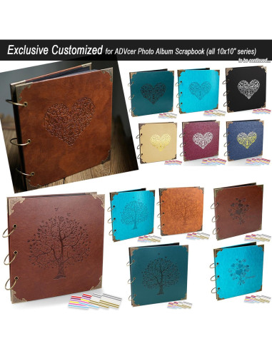 Esquinas de Foto Autoadhesivas ADVcer 5100 Piezas 6 Colores