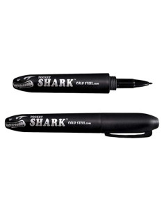 Bolígrafo de Punta de Fieltro Cold Steel Pocket Shark Negro
