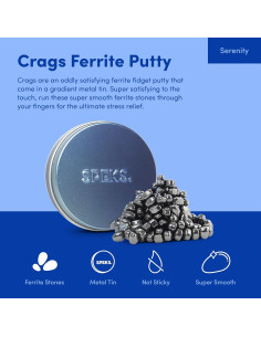 Juguete Antiestrés Speks Crags con 150 Piedras Magnéticas 2