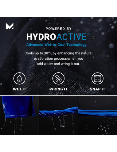 Toalla con Capucha Mission 107300 - Enfriamiento UPF 50