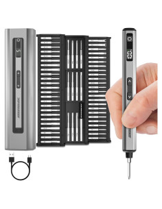 Destornillador Eléctrico AM ARROWMAX SES NANO 60 Puntas