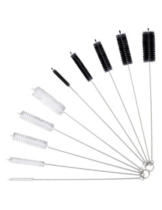 Cepillo Limpiador de Pajitas Cusfele 30.48 cm - Juego de 10