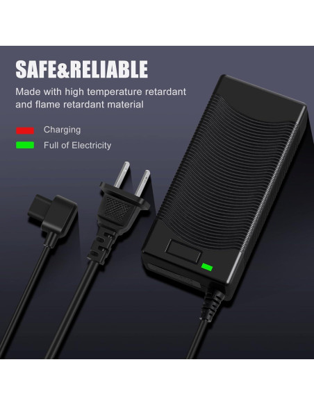 Cargador 58.8V 1.2A 70W para Ninebot S-Plus y Mini Plus