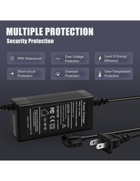 Cargador 58.8V 1.2A 70W para Ninebot S-Plus y Mini Plus