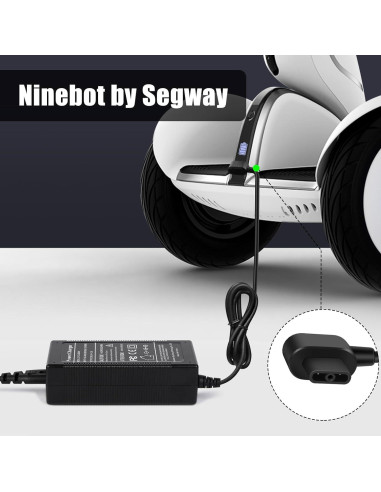 Cargador 58.8V 1.2A 70W para Ninebot S-Plus y Mini Plus