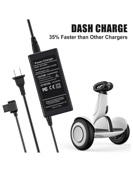 Cargador 58.8V 1.2A 70W para Ninebot S-Plus y Mini Plus