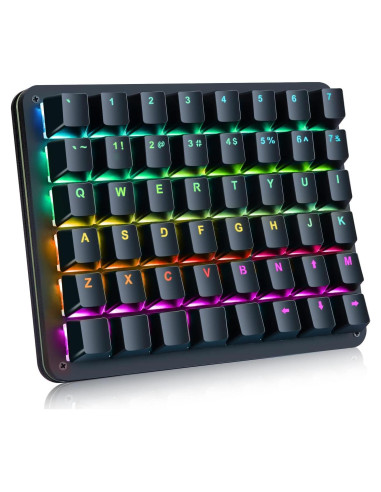 Teclado Mecánico Koolertron 48 Teclas RGB Programable