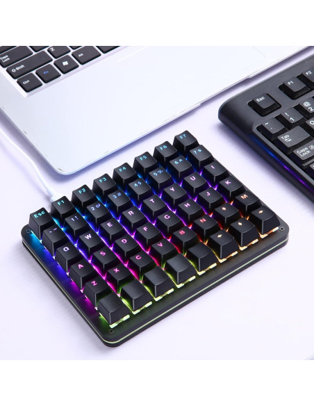 Teclado Mecánico Koolertron 48 Teclas RGB Programable Teclado Mecánico Koolertron 48 Teclas RGB Programable