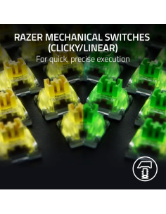 Teclado Mecánico Razer BlackWidow V4 - Interruptores Amarillos 2